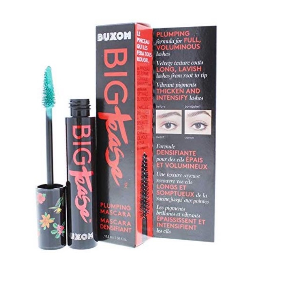 Buxom Big Tease Plumping Mascara, Tropical Teal
